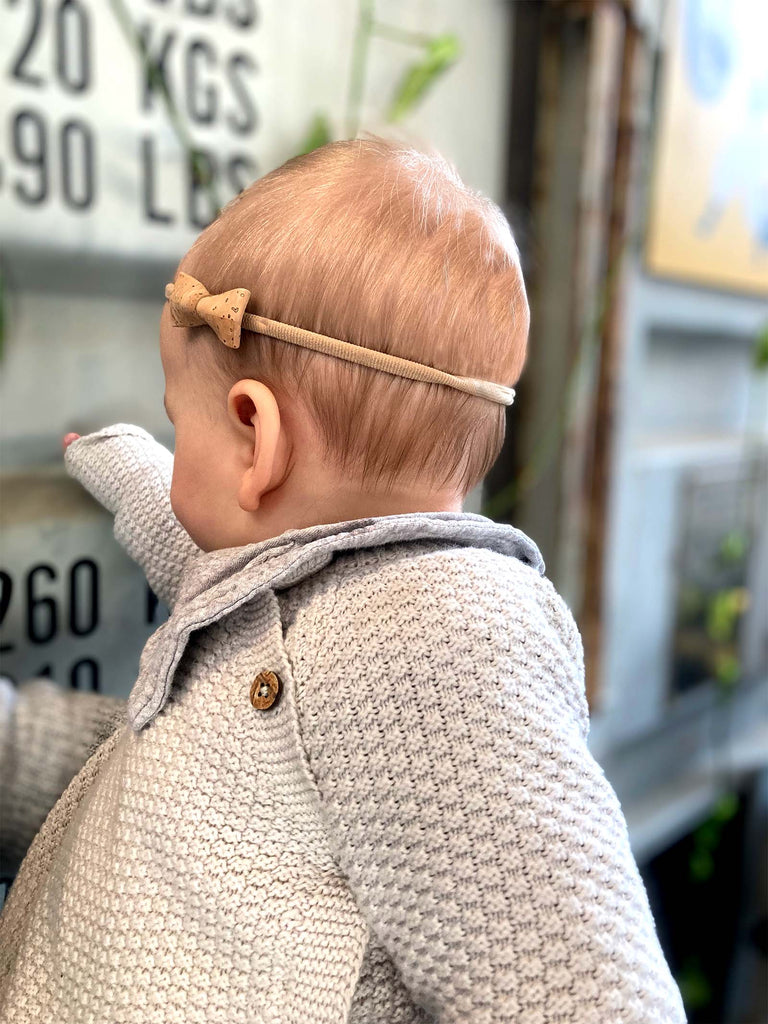 | veganes Baby-Stirnband aus Kork